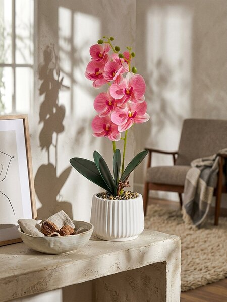 Sinsay - Decorative plant in a pot - pastelová růžová