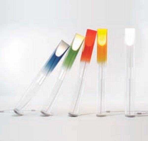 Stojací Lampa Kartell, Transparentní, Obývací pokoj, Plast