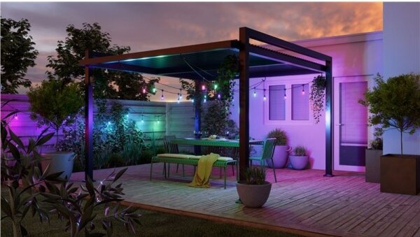 Nanoleaf NF084E00-20SLO- LED RGBWIC Rozšiř. řetěz GIRLANDA 20xLED 15m Wi-Fi IP65