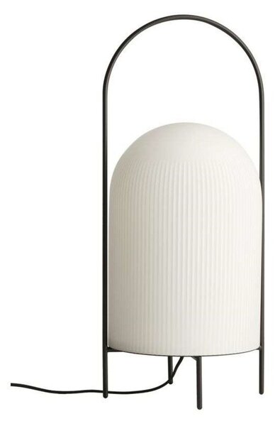 Stojací Lampa Woud, stmívatelné, Bílá, Obývací pokoj, Sklo