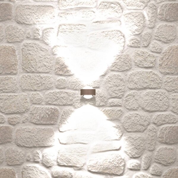Top Light Puk Mini Wall, G9, čirá skla, matný nikl, stmívatelný, Hliník / šedá / zinek, Obývací pokoj / jídelna, kov, Design