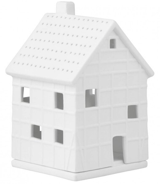 Porcelánový svícen Domek 12 cm