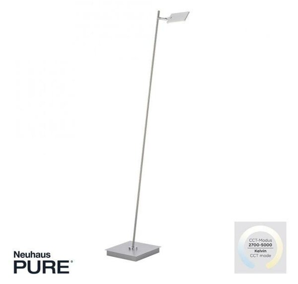 PAUL NEUHAUS PURE MIRA LED stolní lampa stmívatelná 2700-5000K hliník 356-95