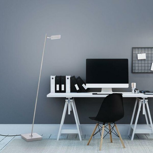 PAUL NEUHAUS PURE MIRA LED stolní lampa stmívatelná 2700-5000K hliník 356-95