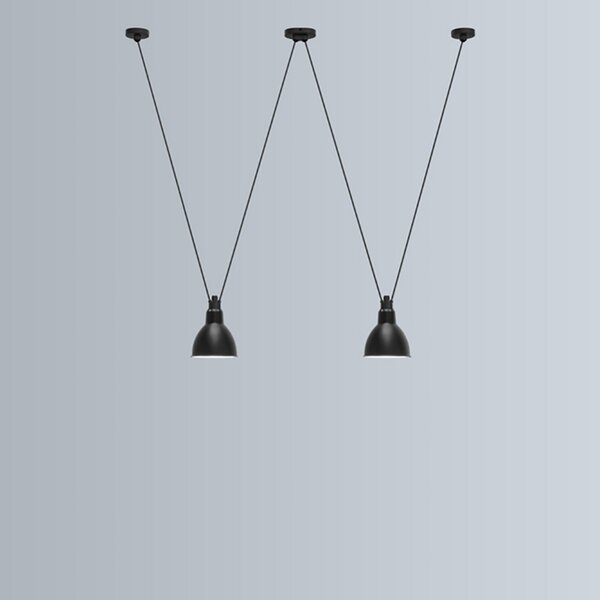 Závěsná svítidlo Lampe Gras, Černá, Obývací pokoj, Kov