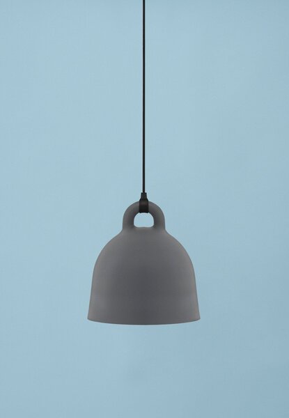 Závěsná svítidlo Normann Copenhagen, Šedá, Obývací pokoj, Hliník