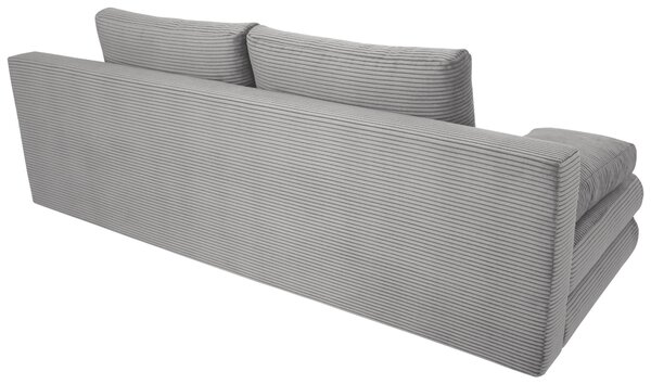 ROZKLÁDACÍ POHOVKA, textil, šedá home24 - Rozkládací sedačky