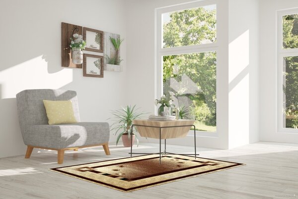 Berfin Dywany, Kusový koberec Adora 5440 K (Cream), 160x220, hnědá, obývací pokoj