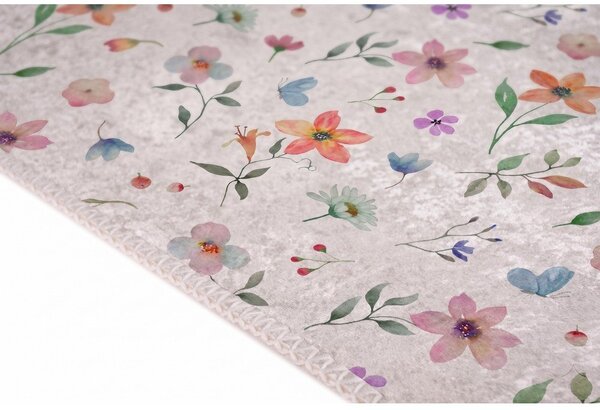 Pratelný koberec 50x80 cm Floral – Vitaus