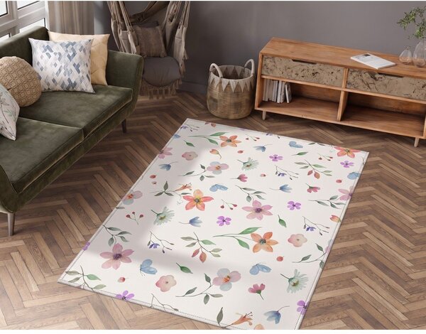 Pratelný koberec 50x80 cm Floral – Vitaus