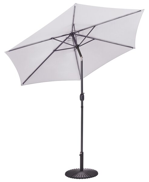 Slunečník 266 cm VARESE Světle šedá