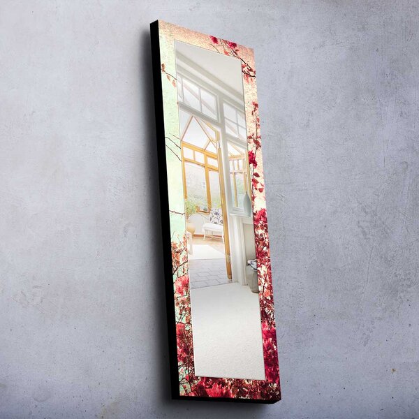 ASIR Dekorativní zrcadlo KVETOUCÍ KEŘ 40 x 120 cm