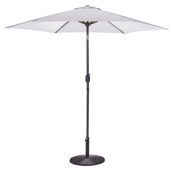 Slunečník 266 cm VARESE Světle šedá