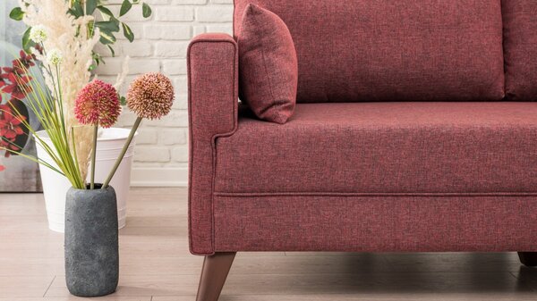 Hanah Home 2-místná pohovka Bella 177 cm bordó