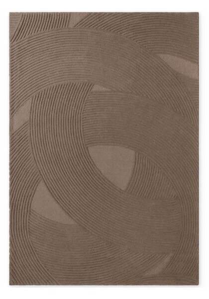 Hnědý vlněný koberec 120x170 cm Kensington Victoria – Ted Baker
