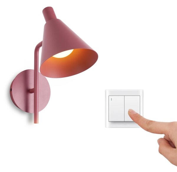 Brilagi - LED Nástěnná lampa LUCERA LED/3W/230V růžová