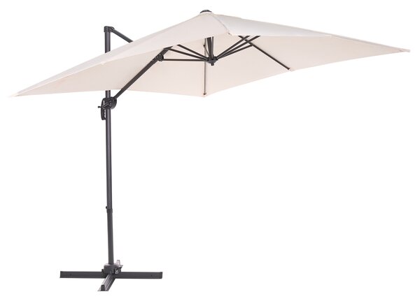 Stojací slunečník 238 cm MONZA Světle béžová