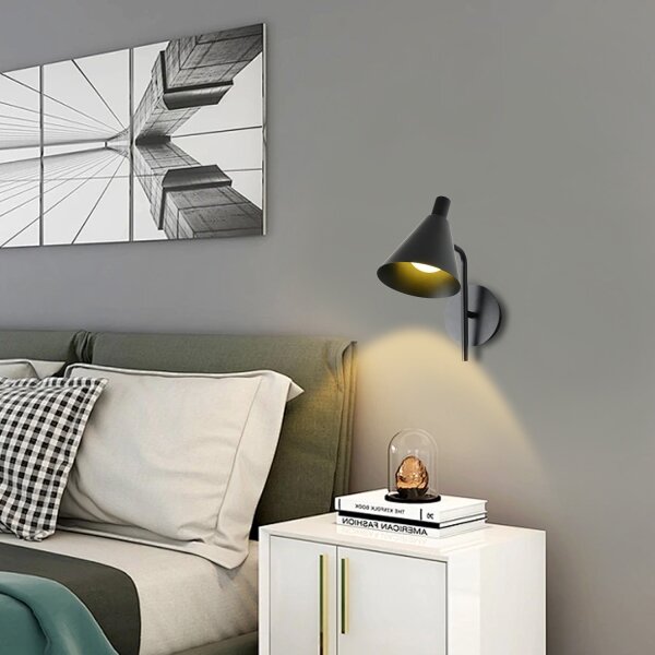 Brilagi - LED Nástěnná lampa LUCERA LED/3W/230V černá