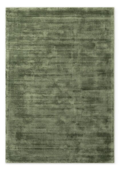 Zelený ručně tkaný koberec z viskózy 80x150 cm Noemi – Vikosa