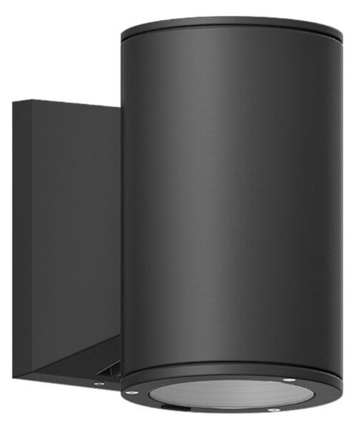 Výprodej vzorku LIGMAN Nástěnné venkovní svítidlo JET 35 UP/DOWN 28W 2174lm 3000K IP65 černá RAL9011