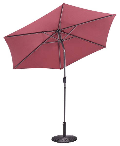 Slunečník 266 cm VARESE Vínová