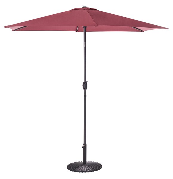 Slunečník 266 cm VARESE Vínová