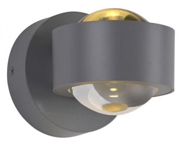 PAUL NEUHAUS JUST LIGHT Kolekce Schöner Wohnen LED nástěnné svítidlo CHIA, stříbrná, Up- & Downlight 3000K