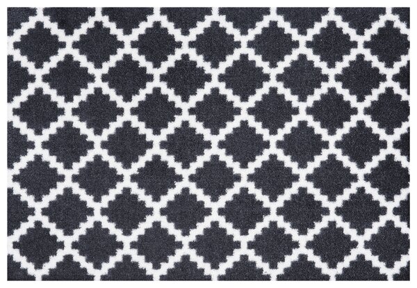 Protiskluzová rohožka Home Black White 103156 50x70 cm