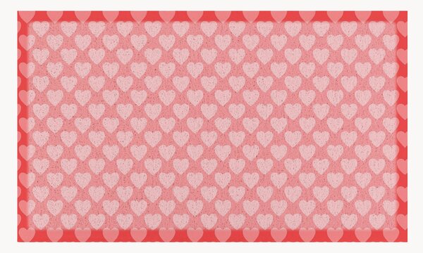 Rohožka Pink Heart