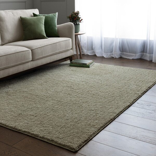 Zelený pratelný koberec 80x150 cm Super Snug – Asiatic Carpets