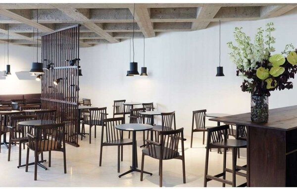 Závěsná svítidlo Normann Copenhagen, Šedá, Obývací pokoj, Hliník
