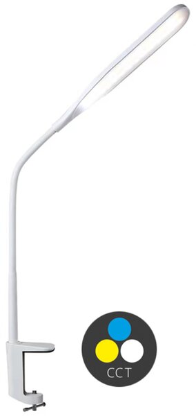 Ecolite LED stmívatelná stolní lampa 10W 500lm CCT bílá LU13C-BI