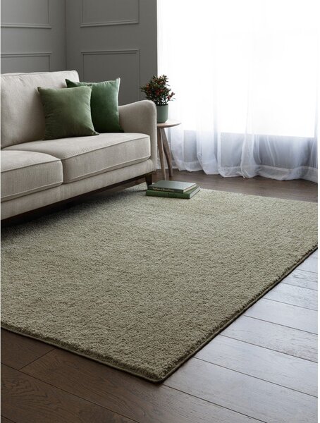 Zelený pratelný koberec 80x150 cm Super Snug – Asiatic Carpets