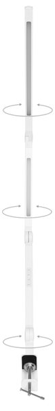 Ecolite LED stmívatelná stolní lampa 8W+11W 700lm CCT bílá LU19WT-BI