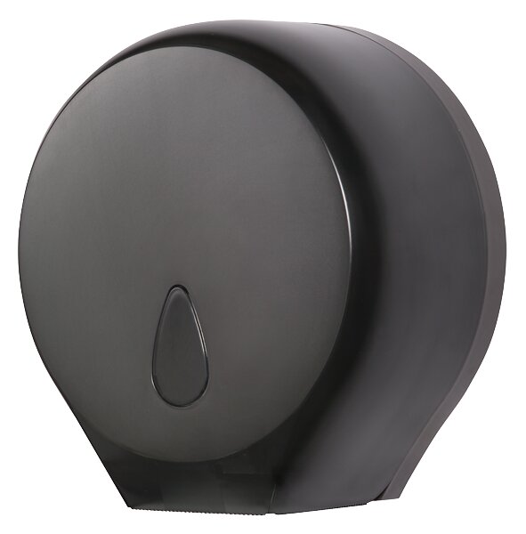 Sanela - Zásobník na toaletní papír, materiál černý plast ABS