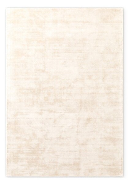 Slonovinový ručně tkaný koberec z viskózy 80x150 cm Noemi – Vikosa