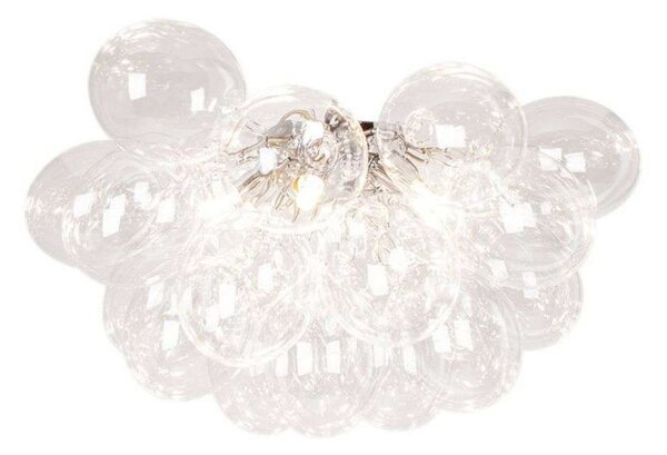 Stropní Lampa By Rydéns, Gross, stmívatelné, Transparentní, Obývací pokoj, Sklo