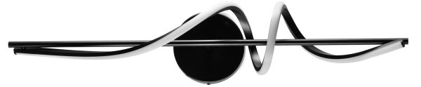 ONLI - LED Nástěnné svítidlo TWIST LED/25W/230V 4000K černá