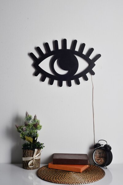 ASIR Nástěnná dekorace s LED podsvícením EVIL EYE