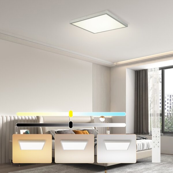 Brilagi -LED Stmív. koupelnové svítidlo FRAME SMART LED/50W/230V 60x60 IP44 + DO
