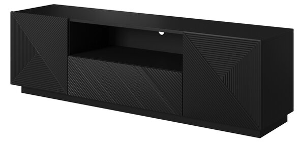 TV stolek Asha 167 cm - černý mat