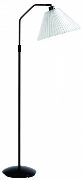 Stojací Lampa Halo Design, Černá, Obývací pokoj, Kov
