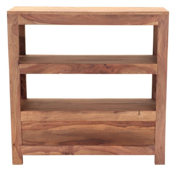 Knihovna Kali 90x90x35 z indického masivu palisandr
