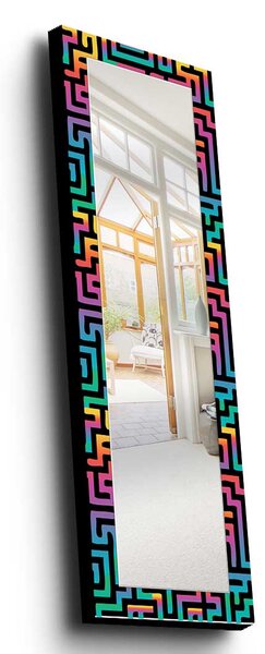 ASIR Dekorativní zrcadlo VIRTUÁLNÍ NEON 40 x 120 cm
