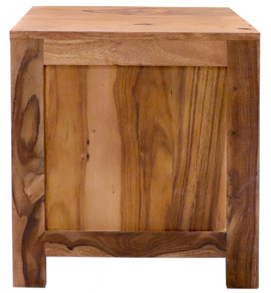 Noční stolek Kali 45x50x40 z indického masivu palisandr