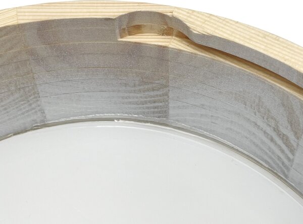 Brilagi - Stropní svítidlo PINO 1xE27/15W/230V borovice/stříbrná pr. 27,5 cm