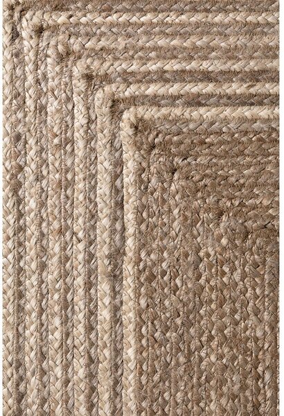 Oboustranný/ručně tkaný jutový koberec ve světle přírodní barvě/v tmavě přírodní barvě 120x170 cm Juno – Hanse Home