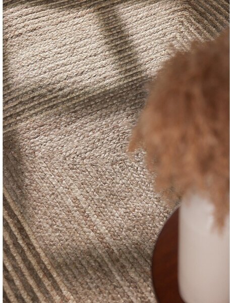 Oboustranný/ručně tkaný jutový koberec ve světle přírodní barvě/v tmavě přírodní barvě 120x170 cm Juno – Hanse Home