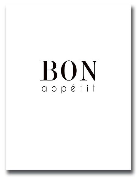 ASIR Obraz na MDF BON APPETIT 30 x 40 cm