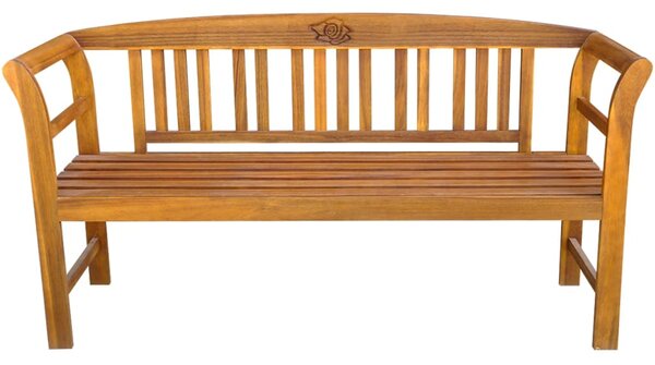 Zahradní lavice 157 cm masivní akáciové dřevo